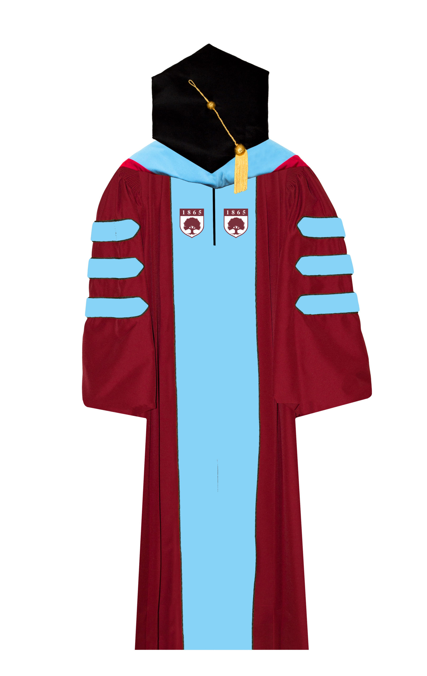 Custom University Graduation Robes Oak Hall